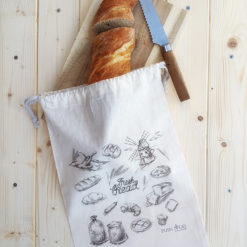 Conservation du pain avec ce sac à pain - Zéro Déchet - Sans plastique